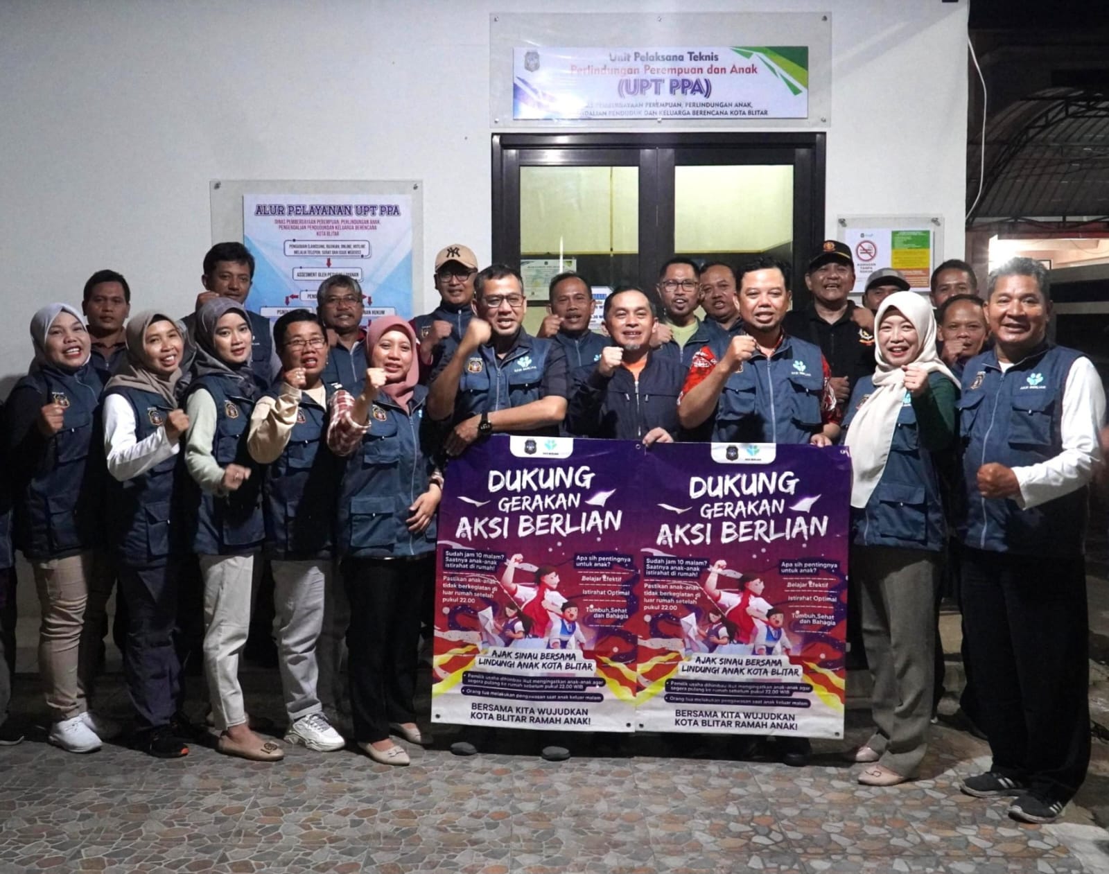 Pemkot Blitar Gencarkan Sosialisasi Jam Malam bagi Pelajar, Datangi Sejumlah Kafe
