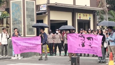 Mahasiswa Kediri Gelar Aksi Damai, Desak Reformasi Polri dan Pembebasan Aktivis