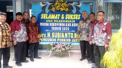 H. Buad Santoso Pimpin Dekopinda Kabupaten Kediri 2025–2030, Tunjuk Imam Suhudi Sebagai Ketua Harian