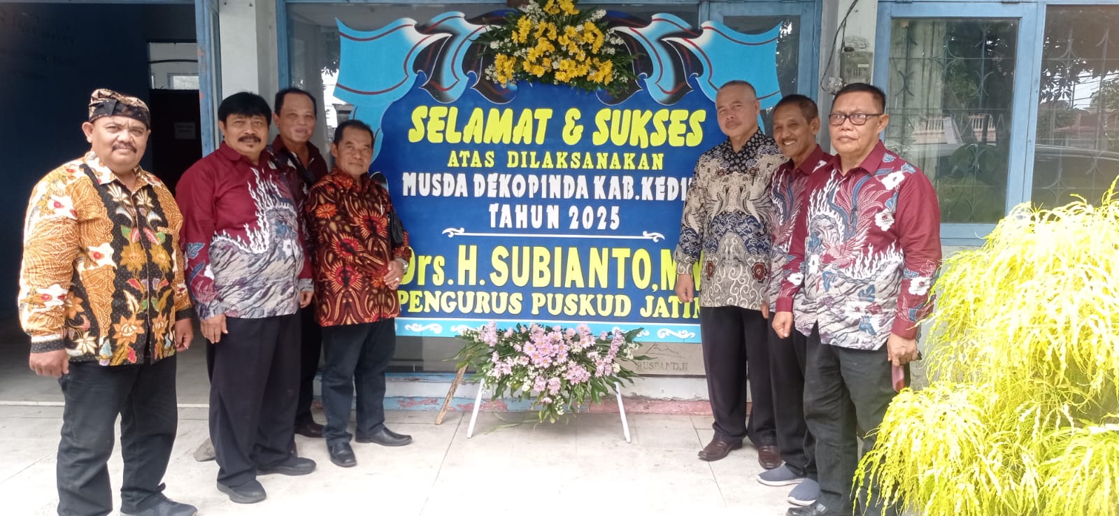 H. Buad Santoso Pimpin Dekopinda Kabupaten Kediri 2025–2030, Tunjuk Imam Suhudi Sebagai Ketua Harian