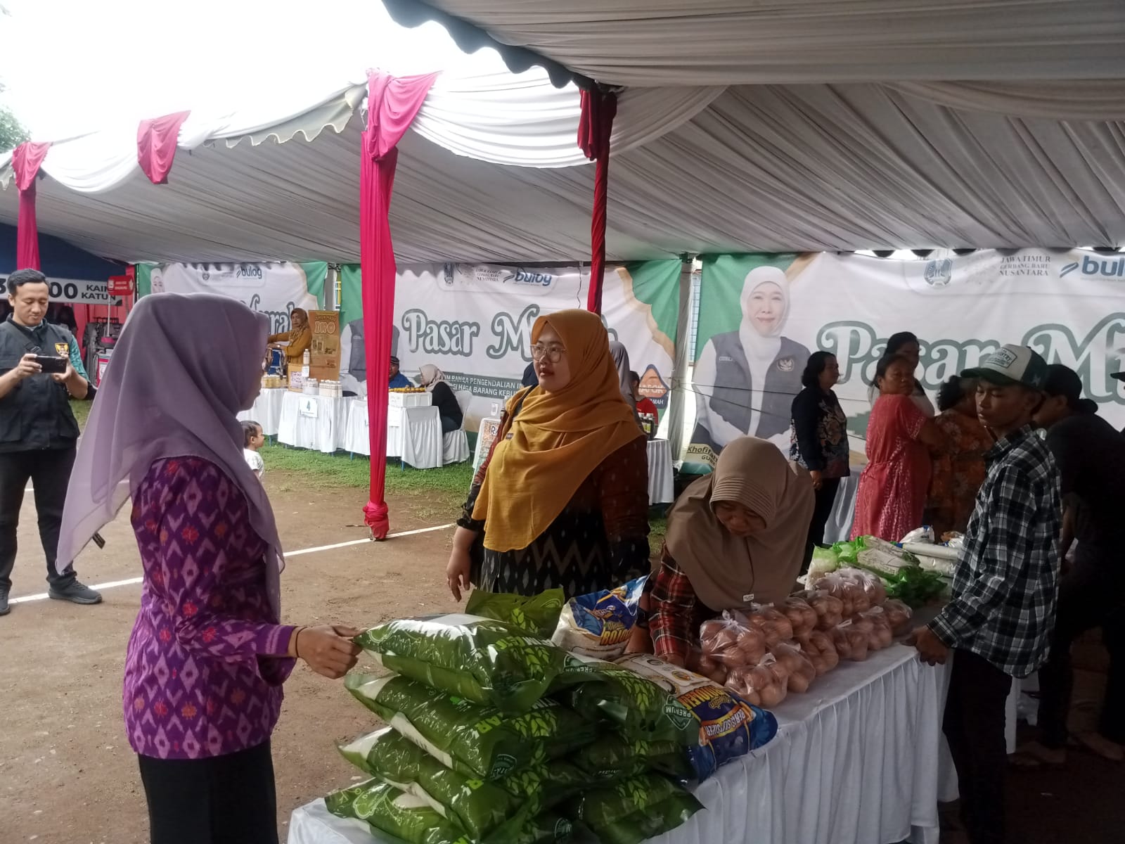 Pasar Murah di Betet Bantu Tekan Inflasi dan Jaga Stabilitas Harga Pangan
