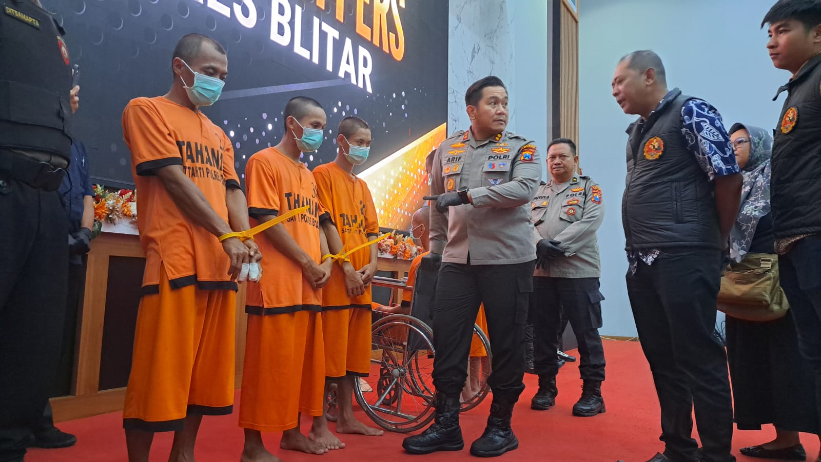Dua Pekan Operasi Sikat, Polres Blitar Amankan 12 Pelaku Kejahatan