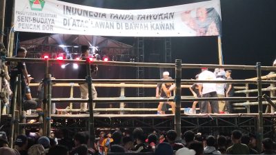 Pencak Dor Kediri Jadi Ajang Persaudaraan Pesilat Nusantara, Meriahkan Hari Santri di Omah Sawah