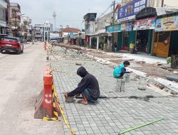 Revitalisasi Jalan Stasiun Kediri Sudah 75 Persen, Ditarget Rampung Akhir Desember 2025