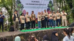 Lomba Mewarnai PAUD–TK di Hutan Joyoboyo, Tanamkan Edukasi Iklim Sejak Dini di Tengah Minimnya Ruang Hijau Kota