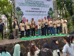 DLHKP Kota Kediri Gelar Lomba Mewarnai Bagi Siswa PAUD/TK di Hutan Joyoboyo, Tanamkan Edukasi Iklim Sejak Dini