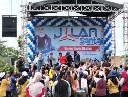 Ribuan Warga Padati Lapangan Tamanan, Ikuti Jalan Sehat Anggota DPRD Kota Kediri, Mistiani, dalam Rangka  Hari Pahlawan