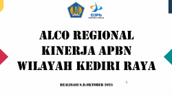 Realisasi APBN Kediri Raya Tembus Rp19,3 Triliun hingga Oktober 2025