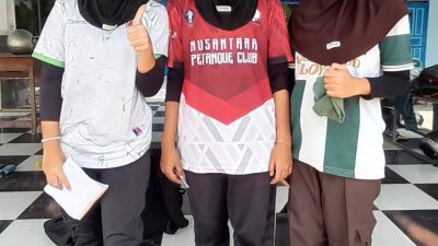 Tiga Srikandi Petanque Angkat Nama Kota Kediri di Ajang Bergengsi