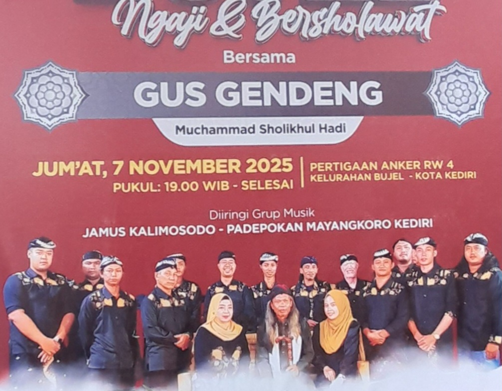 Warga Bujel Peringati Hari Pahlawan dengan Ngaji dan Bersholawat Bersama Gus Gendeng