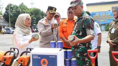 Polres Kediri Gelar Apel Tanggap Darurat, Tegaskan Sinergi Lintas Instansi Hadapi Musim Hujan