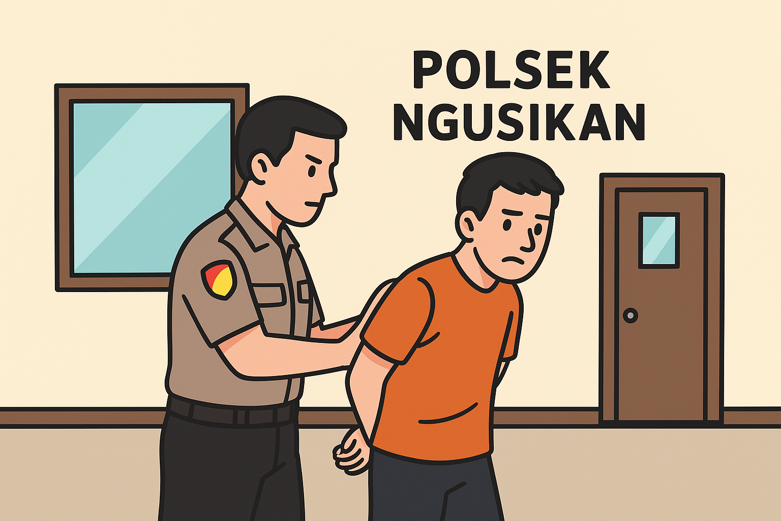 Diduga Curi Pompa Air di Mushola, Pria di Jombang Diamankan Polisi