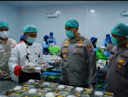 SPPG Polres Kediri Jadi Percontohan Nasional, Sajikan Makanan Bergizi untuk Ribuan Pelajar