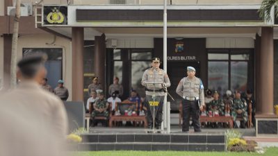 Siaga Bencana, Polres Blitar Kerahkan Ratusan Personel,  Prediksi Hujan Lebat hingga Januari 2026