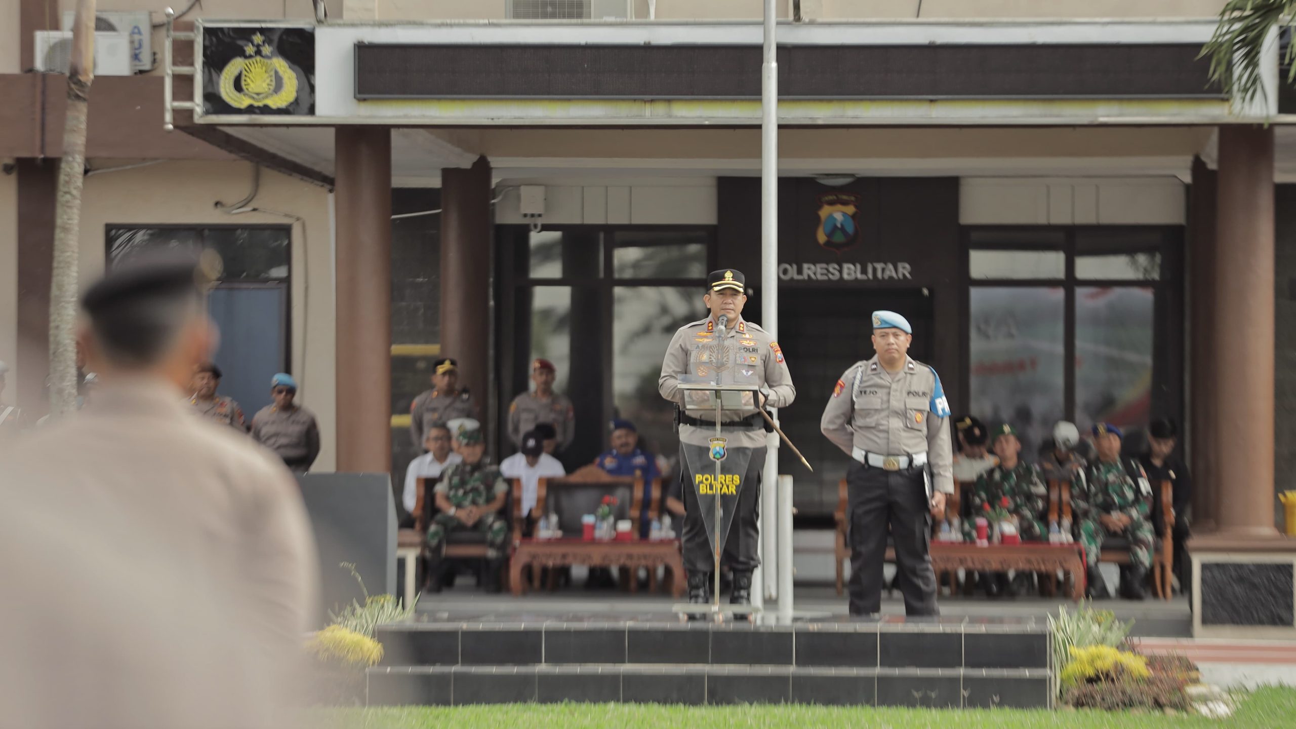 Siaga Bencana, Polres Blitar Kerahkan Ratusan Personel — Prediksi Hujan Lebat hingga Januari 2026