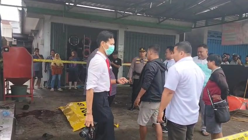 Tabung Kompresor Meledak, Tukang Tambal Ban di Blitar Tewas di Tempat