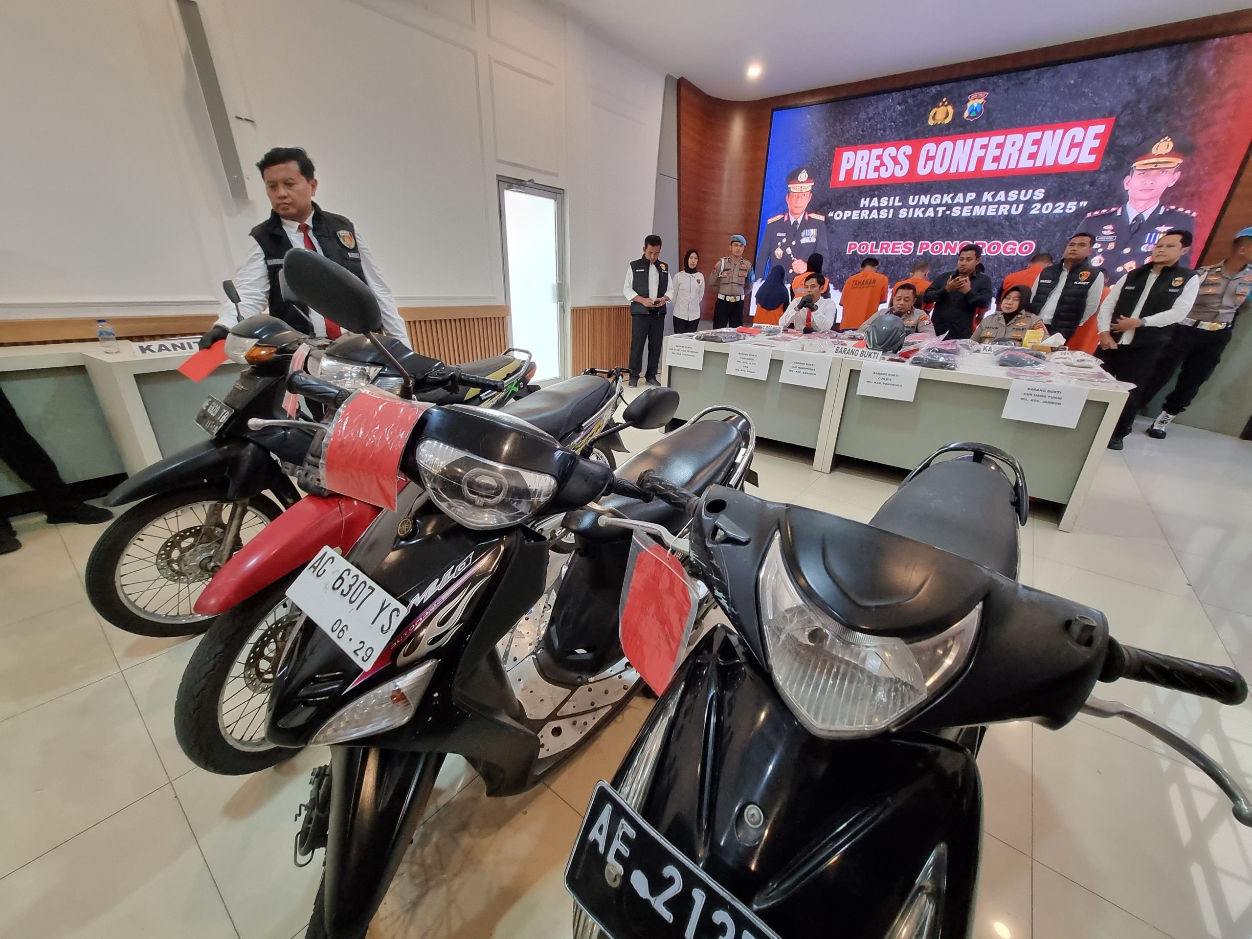Tak Jera, Residivis Curanmor Kembali Diringkus Satreskrim Polres Ponorogo