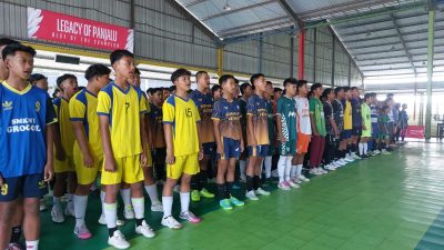 Lomba Futsal Antar Pelajar Rebutkan Piala Bupati dan Hadiah Jutaan Rupiah