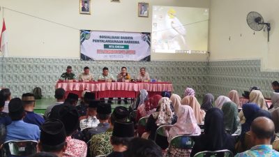 Forkompimcam Ringinrejo Edukasi Warga Jemekan soal Bahaya Narkoba