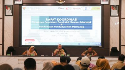 Pemkot Kediri Perkuat Sinergi Lintas Sektor, Gelar Rakor Pelayanan Adminduk bagi Penduduk Rentan dan Non Permanen
