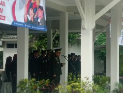 Dandim 0809 Kediri Pimpin Upacara Hari Pahlawan di Pemkab Kediri