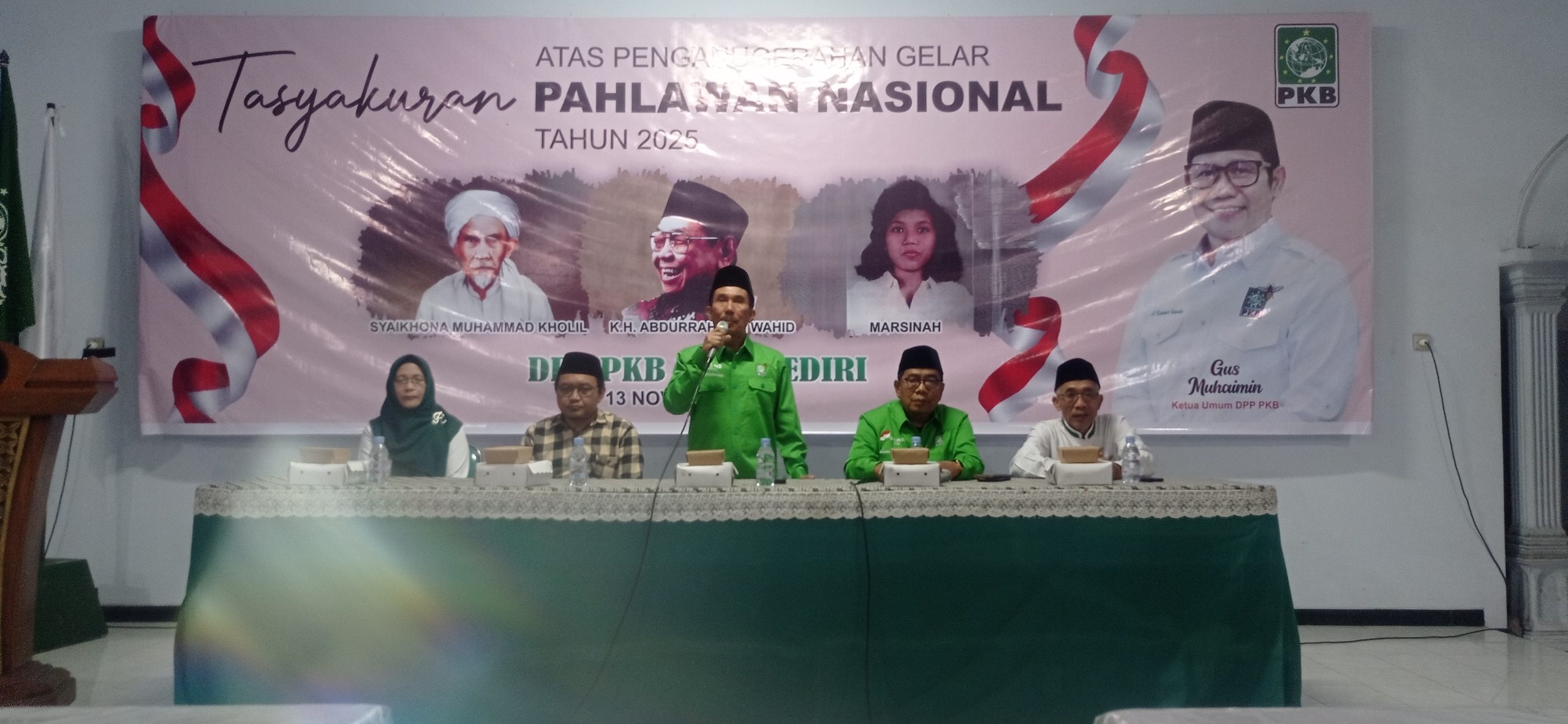 DPC PKB Gelar Doa Bersama dan Tasyakuran atas Penganugerahan Gelar Pahlawan Nasional untuk Gus Dur