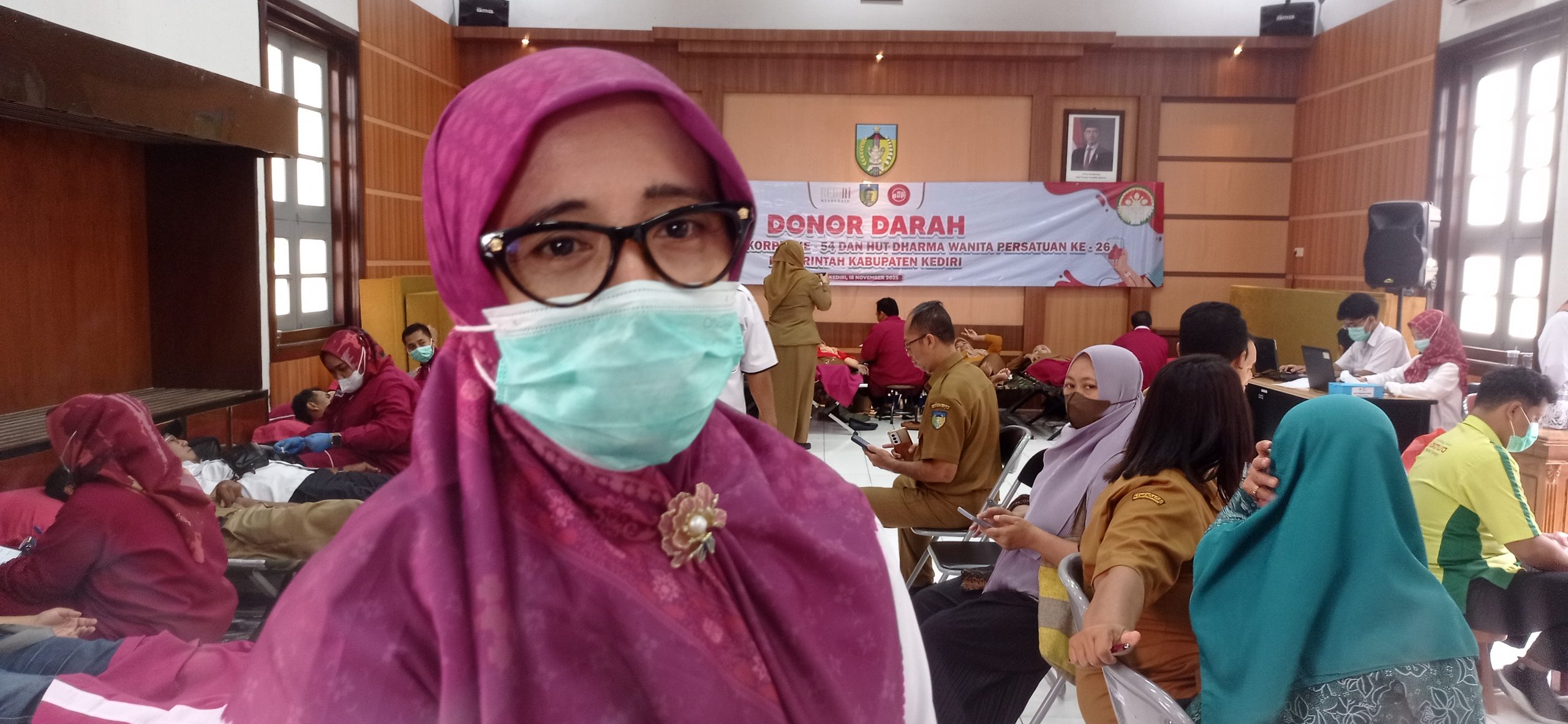 Stok Darah PMI Kabupaten Kediri Memadai untuk Kebutuhan Akhir Tahun