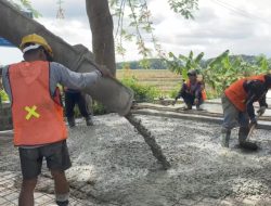 Ruas Jalan Godean–Loceret Nganjuk Mulai Diperhalus, Rigid Beton Jadi Andalan untuk Ketahanan Jangka Panjang