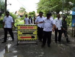 Gas Pol! Bupati Marhaen Pastikan Perbaikan Jalan Rusak di Banggle Nganjuk Segera Tuntas
