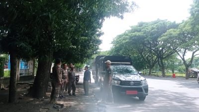 Satpol PP Kabupaten Kediri Gelar Patroli Pagi untuk Cegah PKL Berjualan di Siang Hari