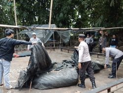 Polsek Ngronggot Gerebek Lokasi Sabung Ayam, Diduga Bocor Arena Ditemukan Kosong