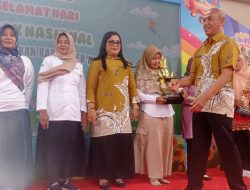 Puncak Hari Anak Nasional Kabupaten Kediri Meriah, 1.200 Anak Padati Area SLG