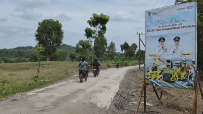 Sebelumnya Rusak Parah dan Sulit Dilalui, Sekarang Jalan Pinggir–Sendanggogor Lengkong Nganjuk Sudah Mulus