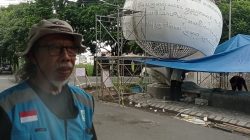 Filosofi Bumi Panjalu Diabadikan dalam Instalasi Bola Dunia di Taman Pedestrian SLG