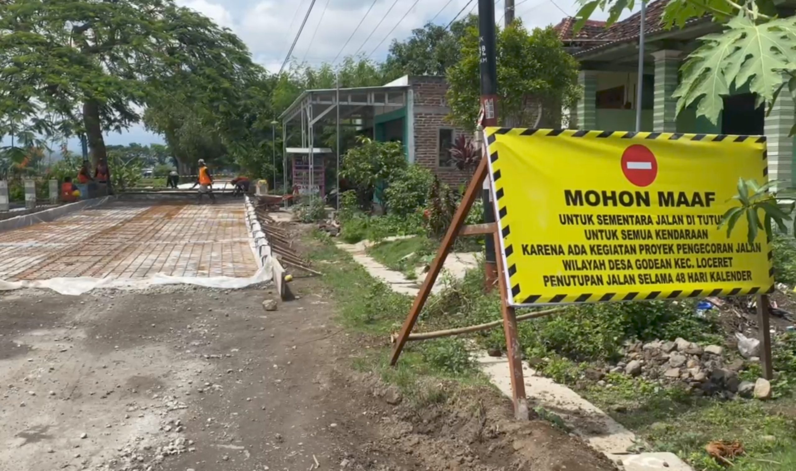 Awas! Jalan Godean–Loceret Ditutup Total untuk Pengecoran, Dishub Umumkan Rute Alternatif