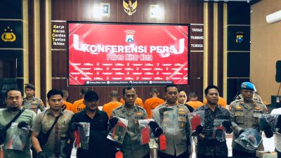 Selama 12 Hari Operasi Sikat Semeru, Polisi Amankan 12 Tersangka dari Beragam Kasus Kriminal