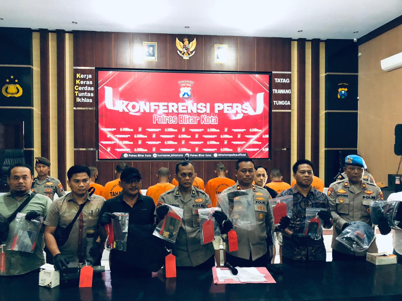 Selama 12 Hari Operasi Sikat Semeru, Polisi Amankan 12 Tersangka dari Beragam Kasus Kriminal