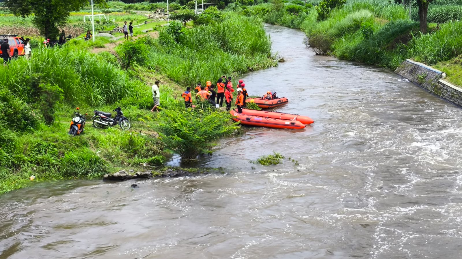 Tujuh Hari Tanpa Hasil, Pencarian Bocah Tenggelam di Sungai Jaten Resmi Dihentikan
