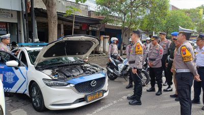 Operasi Zebra Semeru Mulai Digelar di Tulungagung, Petugas dan Mobil ETLE Disiagakan