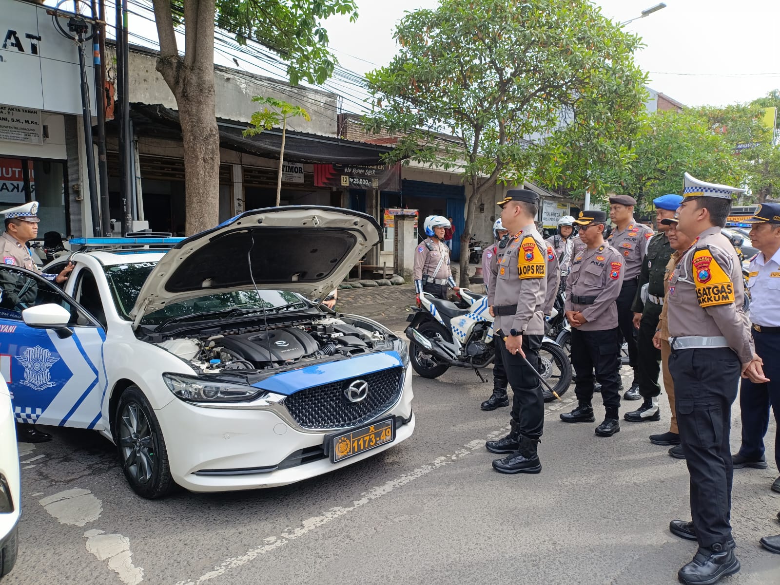 Operasi Zebra Semeru Mulai Digelar di Tulungagung, Petugas dan Mobil ETLE Disiagakan