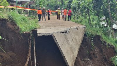 Perbaikan Jalur Longsor di Nyawangan Belum Bisa Dilakukan Tahun Ini