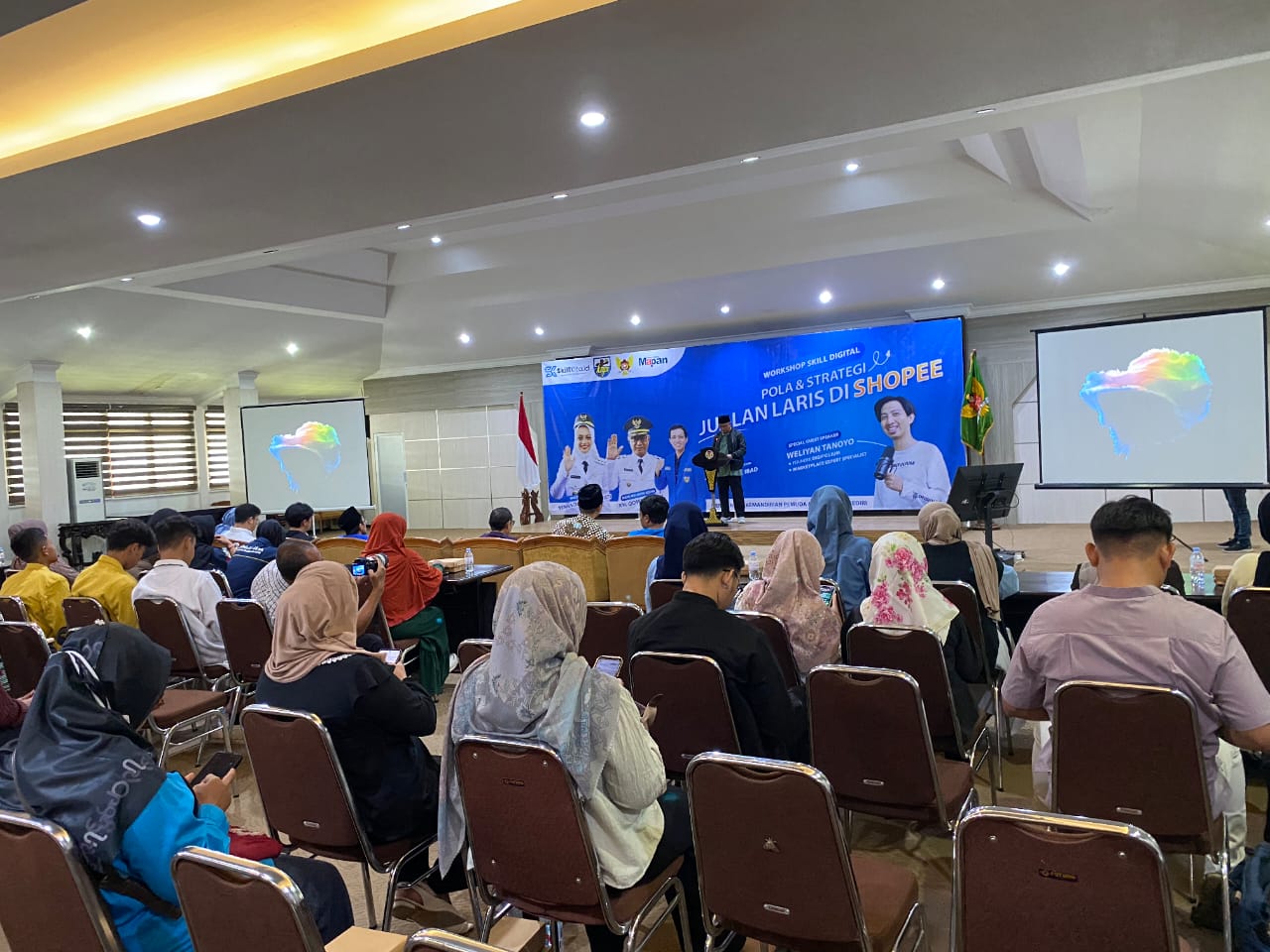 Workshop Digital Marketing KNPI Kota Kediri Dorong Kemandirian Pemuda, Wakil Wali Kota Berikan Dukungan Penuh