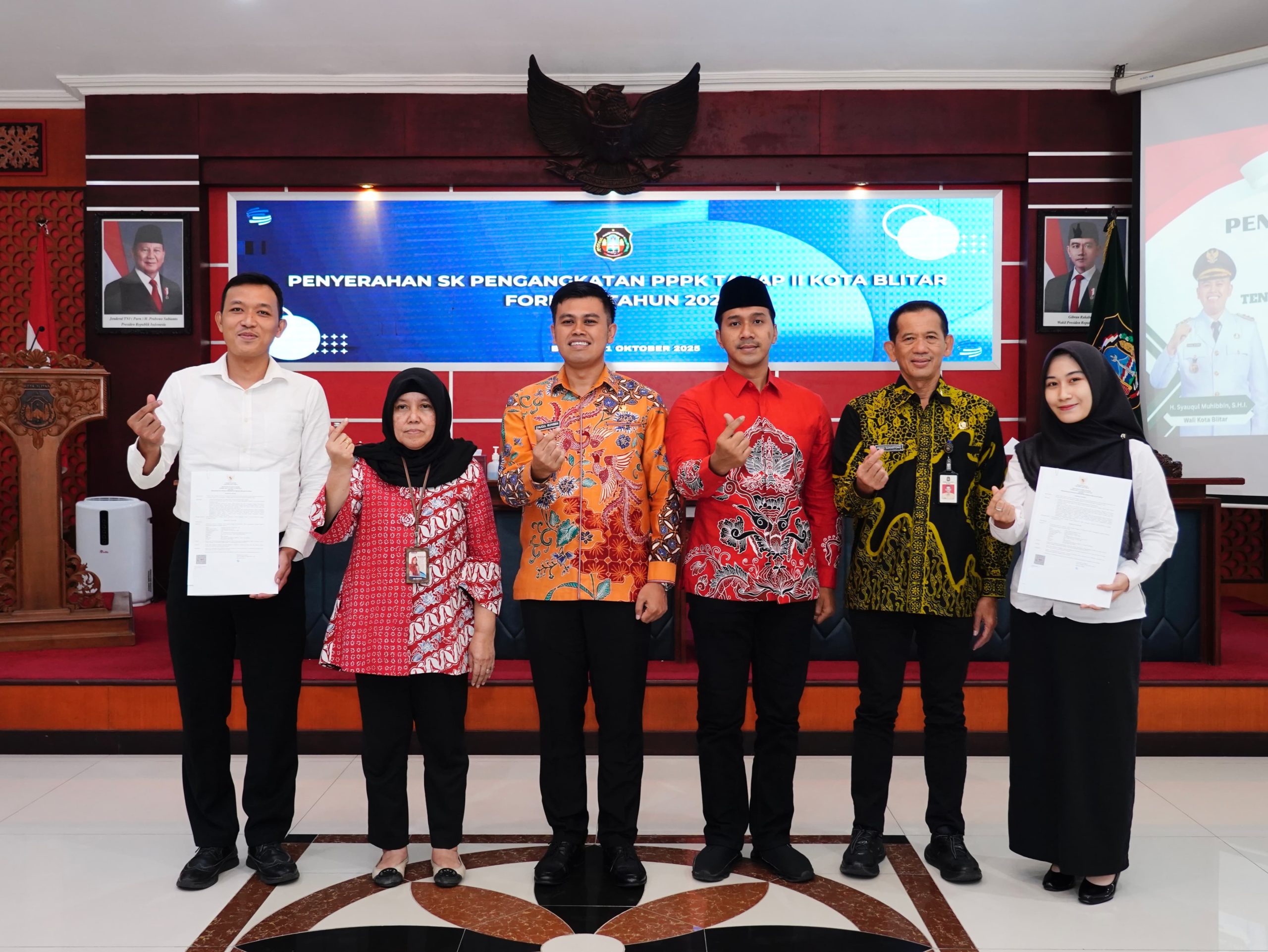 Sempat Tertunda, 83 PPPK Kota Blitar Akhirnya Terima SK Pengangkatan