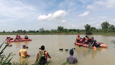 Tim SAR Gabungan Temukan Santri Surabaya yang Tenggelam di Waduk Penguripan Lamongan
