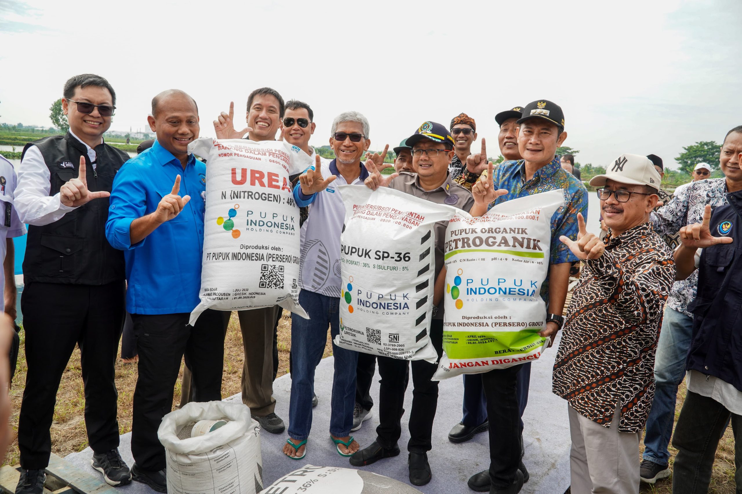 Lamongan Ditunjuk sebagai Pilot Project Nasional, Simulasi Pupuk Subsidi Sektor Perikanan Resmi Bergulir