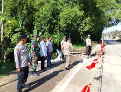 Jalan Sukorame–Slaji Longsor, Polisi Lakukan Pengamanan Lokasi