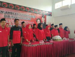 Kepengurusan DPC PDI Perjuangan Lamongan 2025–2030 Resmi Dilantik, Didominasi Kader Muda