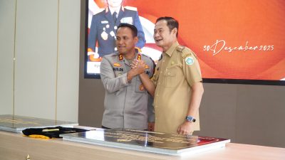 Perkuat Layanan Publik, Bupati Lamongan Resmikan Dua Gedung Hibah Polres Lamongan