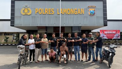 Lawan Petugas Saat Penangkapan, Residivis Curanmor di Lamongan Dilumpuhkan Tim Jaka Tingkir
