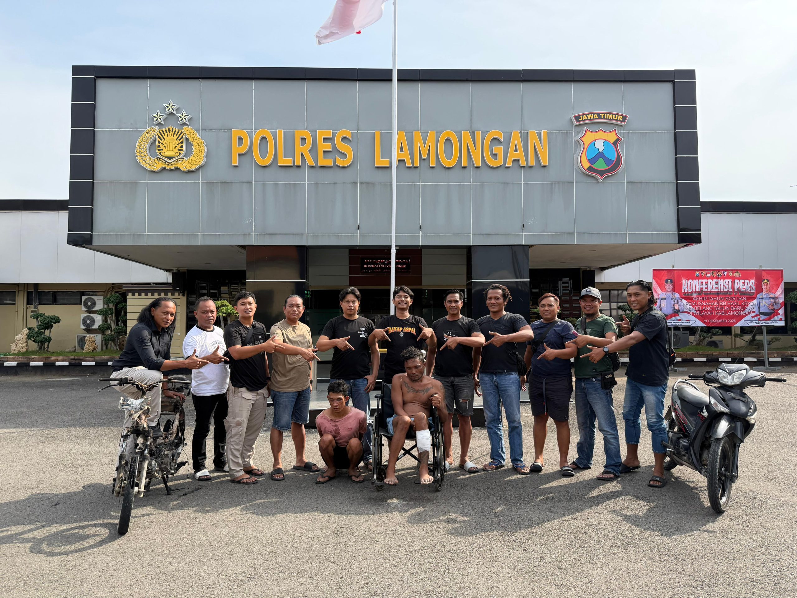 Lawan Petugas Saat Penangkapan, Residivis Curanmor di Lamongan Dilumpuhkan Tim Jaka Tingkir